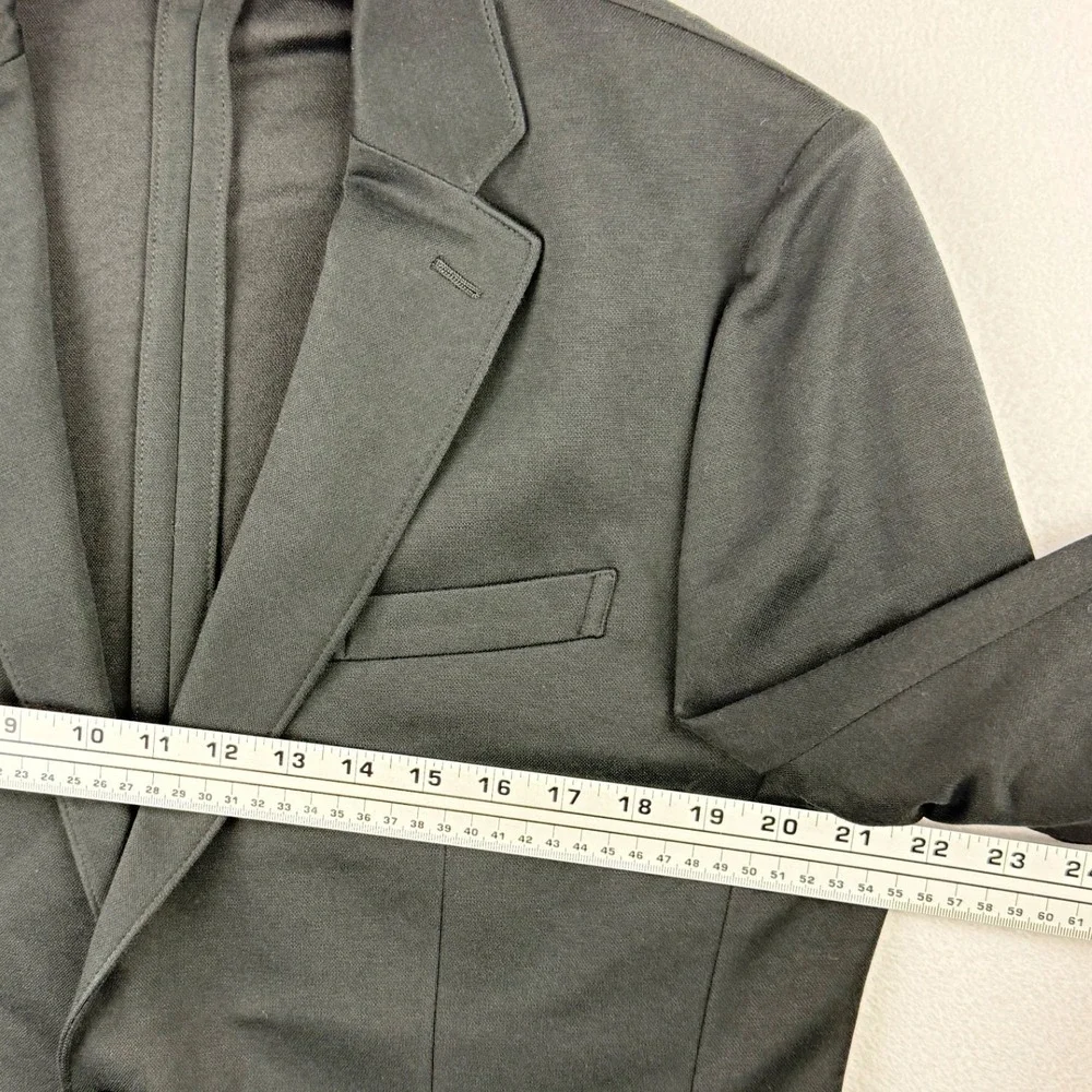 14TH & UNION Mens Unstructured Blazer Jacket‎ Size L Black NWT